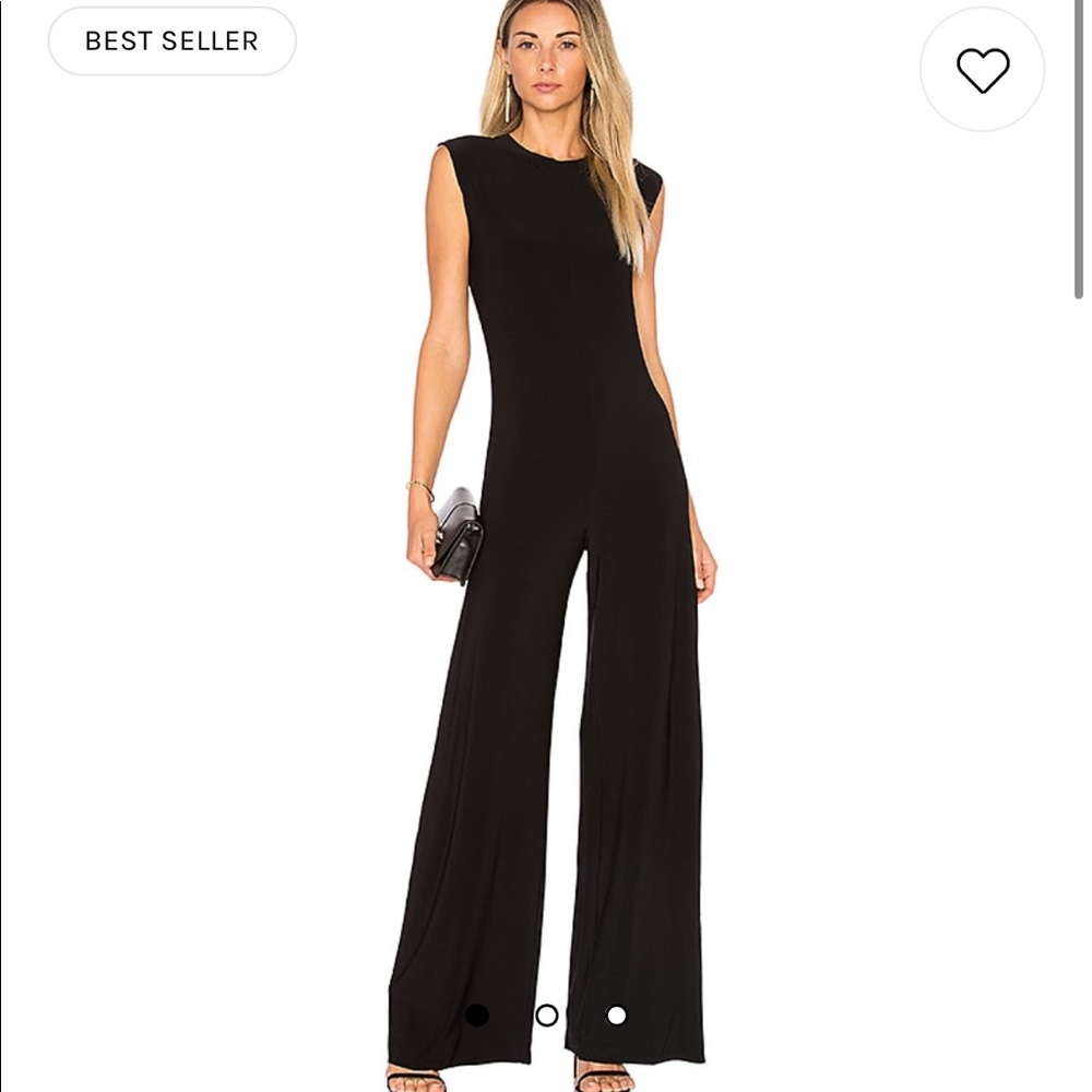 Norma Kamala Sleeveless Jumpsuit Black